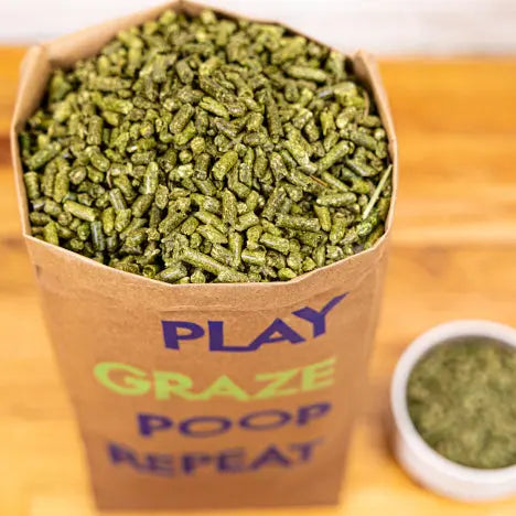 Graz'n Organic Alfalfa Pellets for Small Pets GRAZ'N